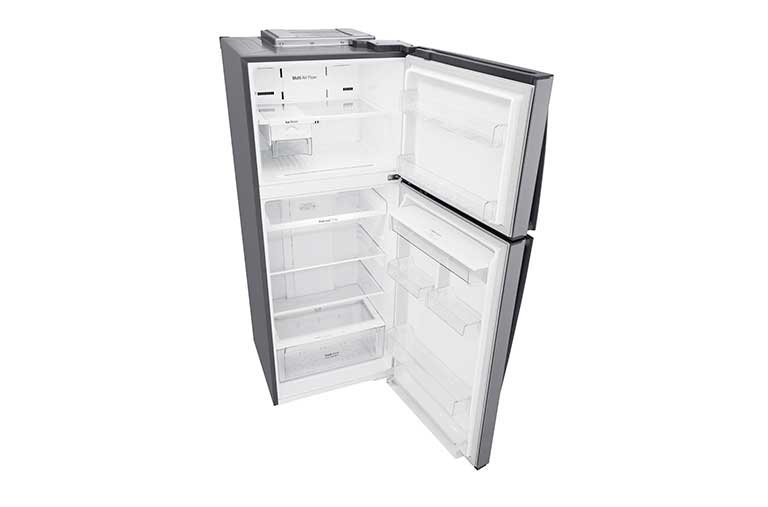 LG Nevera Top Freezer Tecnología Door Cooling™, capacidad 471 LTS acabado Platinum Silver, Filtro Hygiene Fresh+®, Inverter Lineal Compressor, LT44WGP