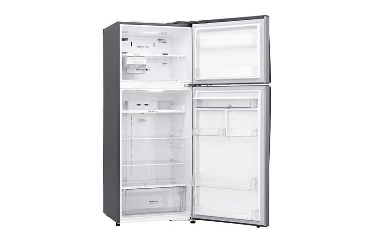 LG Nevera Top Freezer Tecnología Door Cooling™, capacidad 471 LTS acabado Platinum Silver, Filtro Hygiene Fresh+®, Inverter Lineal Compressor, LT44WGP