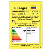 LG Nevera Top Mount Smart Inverter compressor, capacidad 553 L netos, acabado STS, Multi Air Flow, 10 años de garantia en motor, LT57BPSX