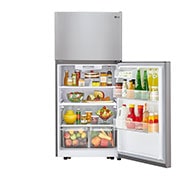LG Nevera Top Mount Smart Inverter compressor, capacidad 553 L netos, acabado STS, Multi Air Flow, 10 años de garantia en motor, LT57BPSX