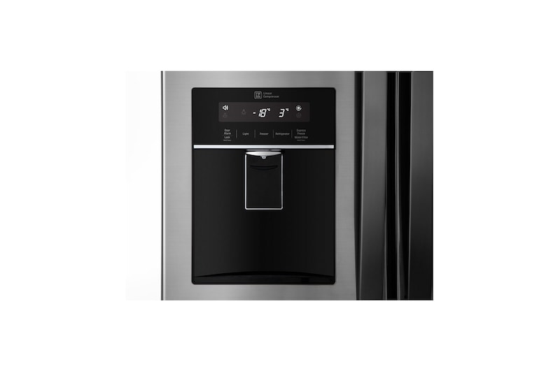 Vista dispensador de agua de Nevecón LG LM22SGPK