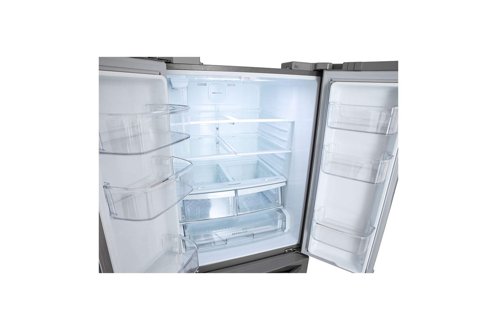 LG Nevecón Europeo - 618 lts - LM22SGPK - Color Plata - Multi Air Flow, LM22SGPK