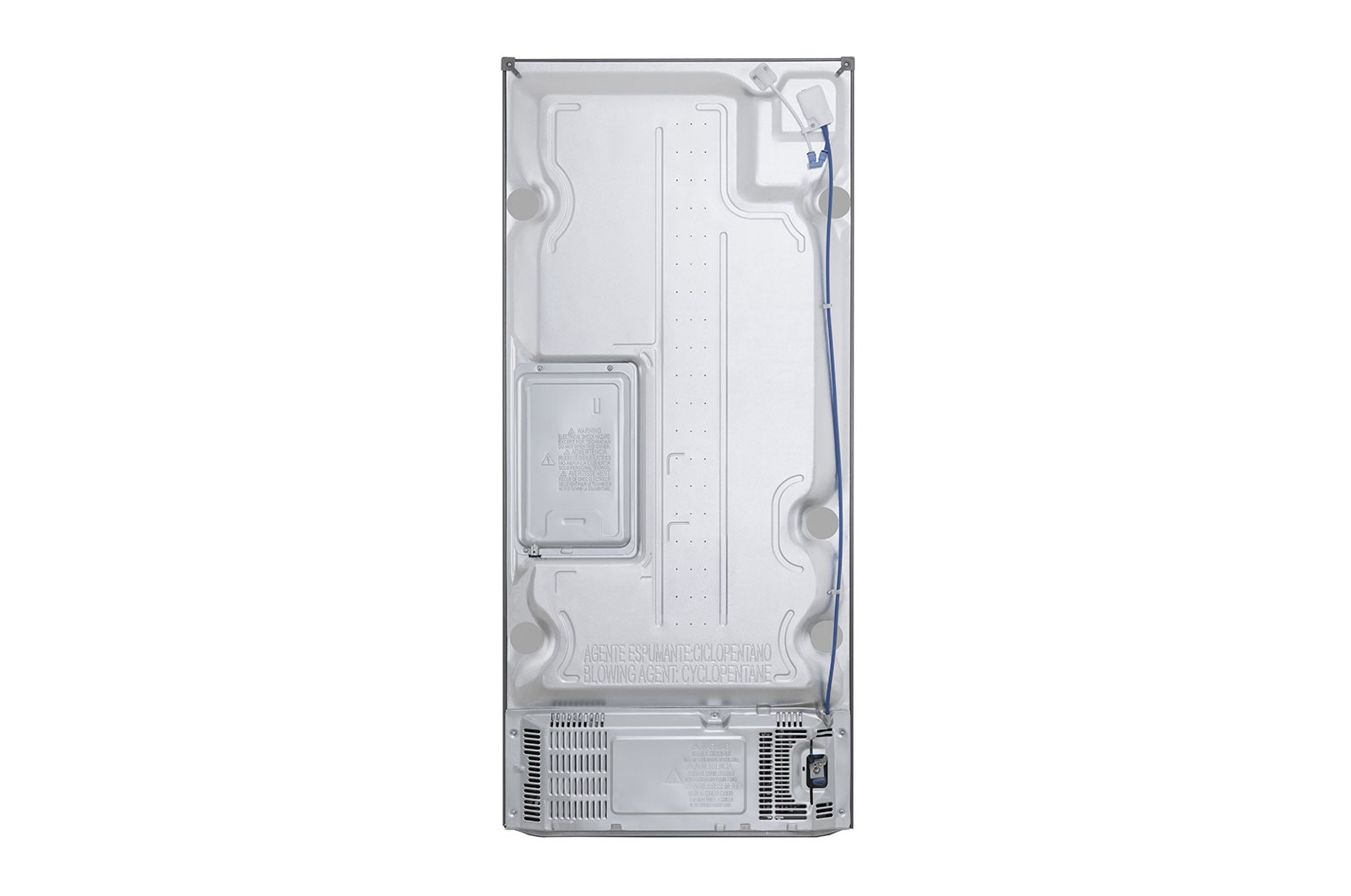 LG Nevecón Europeo - 618 lts - LM22SGPK - Color Plata - Multi Air Flow, LM22SGPK