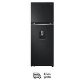 Nevera LG Congelador Superior 334L Negro Mate DoorCooling  
