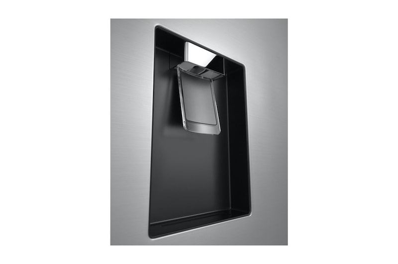 LG Nevera VT34WGPX acercamiento dispensador agua