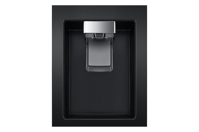 Vista de dispensador nevera LG VT38KPM