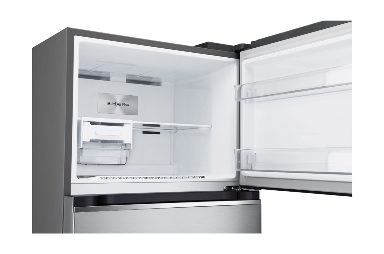 Nevera LG VT38WGPX vista congelador