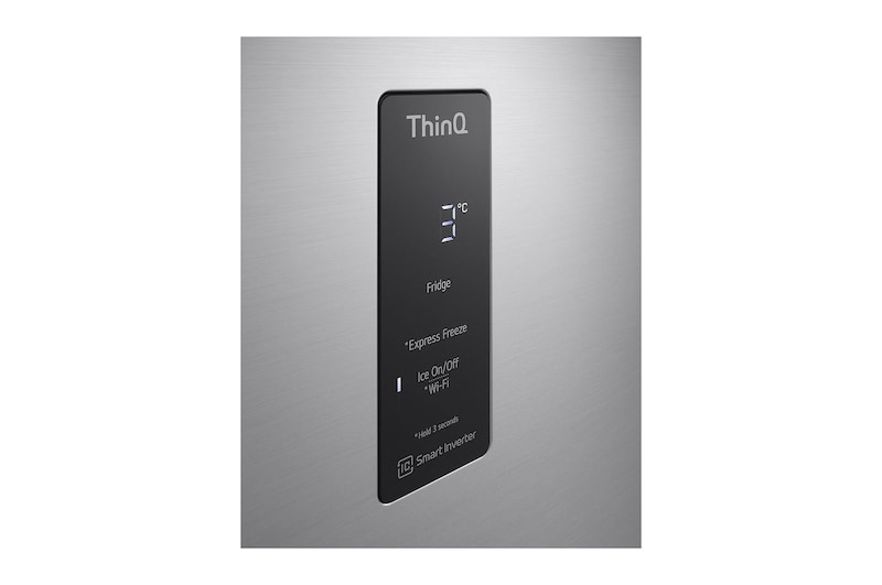 LG Nevera LG Top Freezer, ThinQ, Smart Inverter+™ Platinum Silver3  Auto Ice Maker, Capacidad Total Almacenamiento 395 Litros, VT40AGPX
