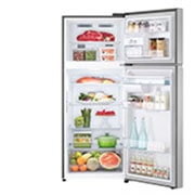 LG Nevera LG Top Freezer, ThinQ, Smart Inverter+™ Platinum Silver3  Auto Ice Maker, Capacidad Total Almacenamiento 395 Litros, VT40AGPX