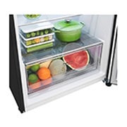 LG Nevera LG Top Freezer, Smart Inverter+™, ThinQ, Black VCM, Capacidad Total Almacenamiento 395 Litros, VT40SGBX