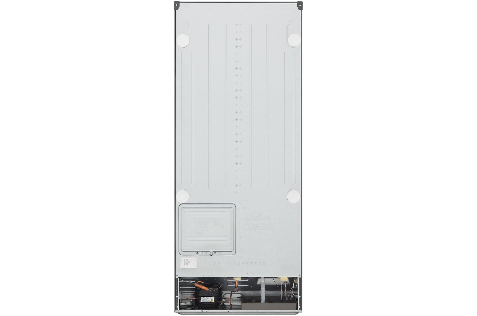 LG Nevera VT40SGPN vista trasera funcional