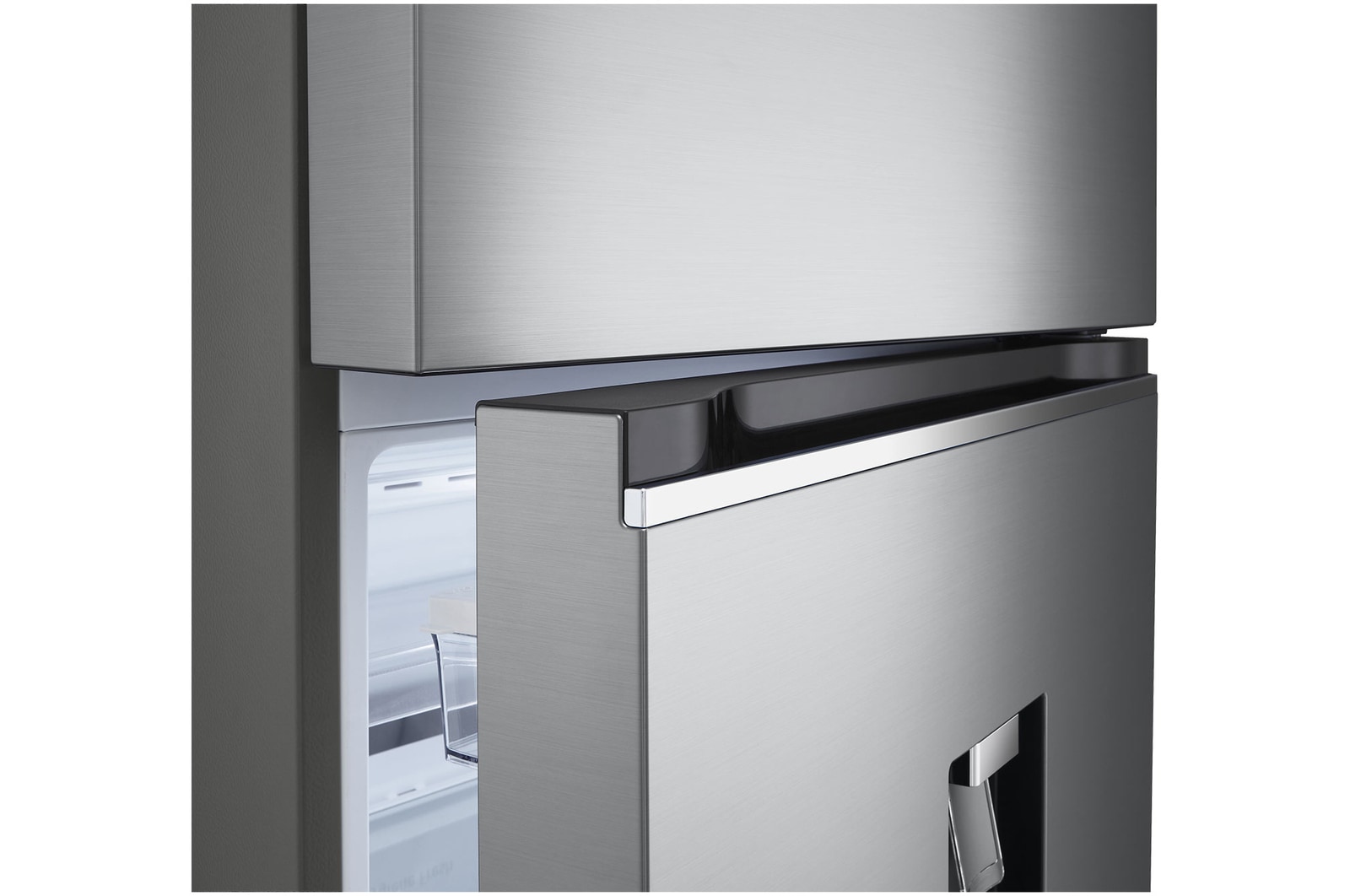 LG Nevera VT40SGPN puertas entreabiertas