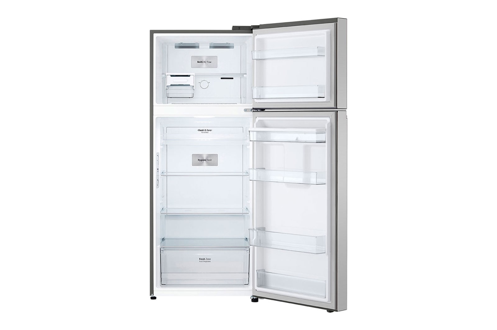 LG Nevera VT40SPYC puertas abiertas completas