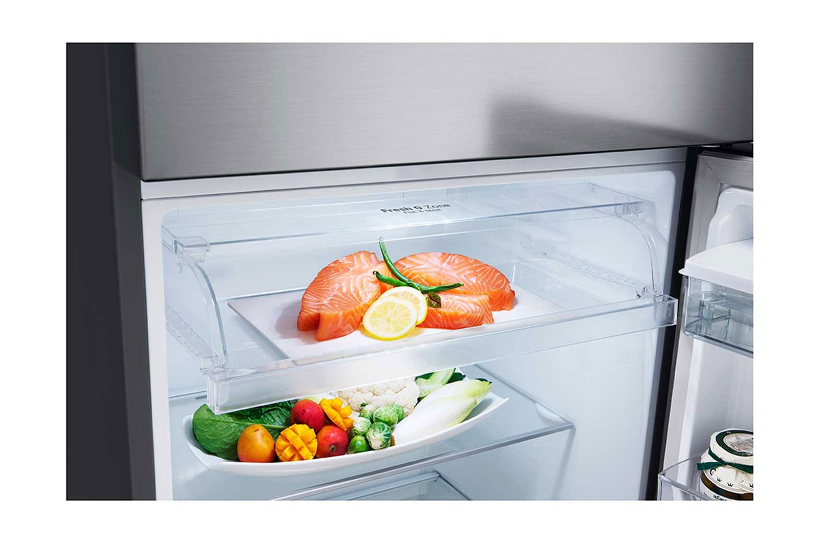 LG Nevera VT40SPYC almacenamiento con productos