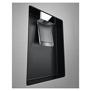 Nevera LG VT40AGPN con puertas abiertas