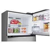 Productos almacenados dentro de la nevera LG VT40AGPN