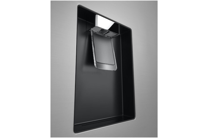 Nevera LG VT40AGPN con puertas abiertas