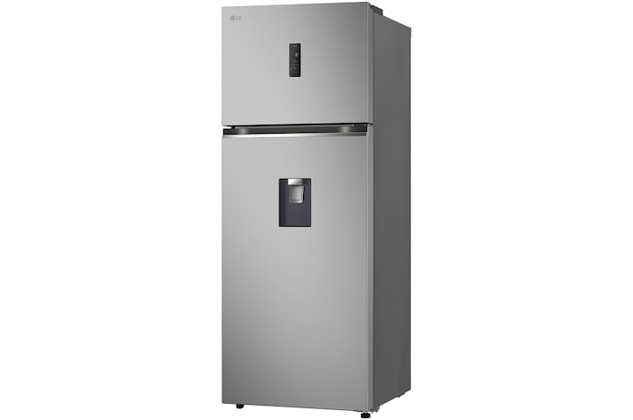 Vista frontal derecha de la nevera LG VT40AGPN