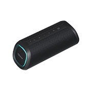 LG XBOOM Go XG7QBK Altavoz Bluetooth portátil  | Iluminación LED y batería de hasta 24 horas, XG7QBK