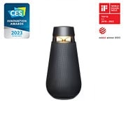Sumérgete en una experiencia de sonido de 360°, XBOOM360 XO3, El sistema de sonido prémium de 3 vías ofrece un sonido de alta calidad.