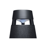 LG XBOOM360 XO3 Altavoz Bluetooth inalámbrico portátil con sonido omnidireccional 360˚ e iluminación ambiental, XO3QBK