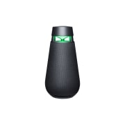 LG XBOOM360 XO3 Altavoz Bluetooth inalámbrico portátil con sonido omnidireccional 360˚ e iluminación ambiental, XO3QBK