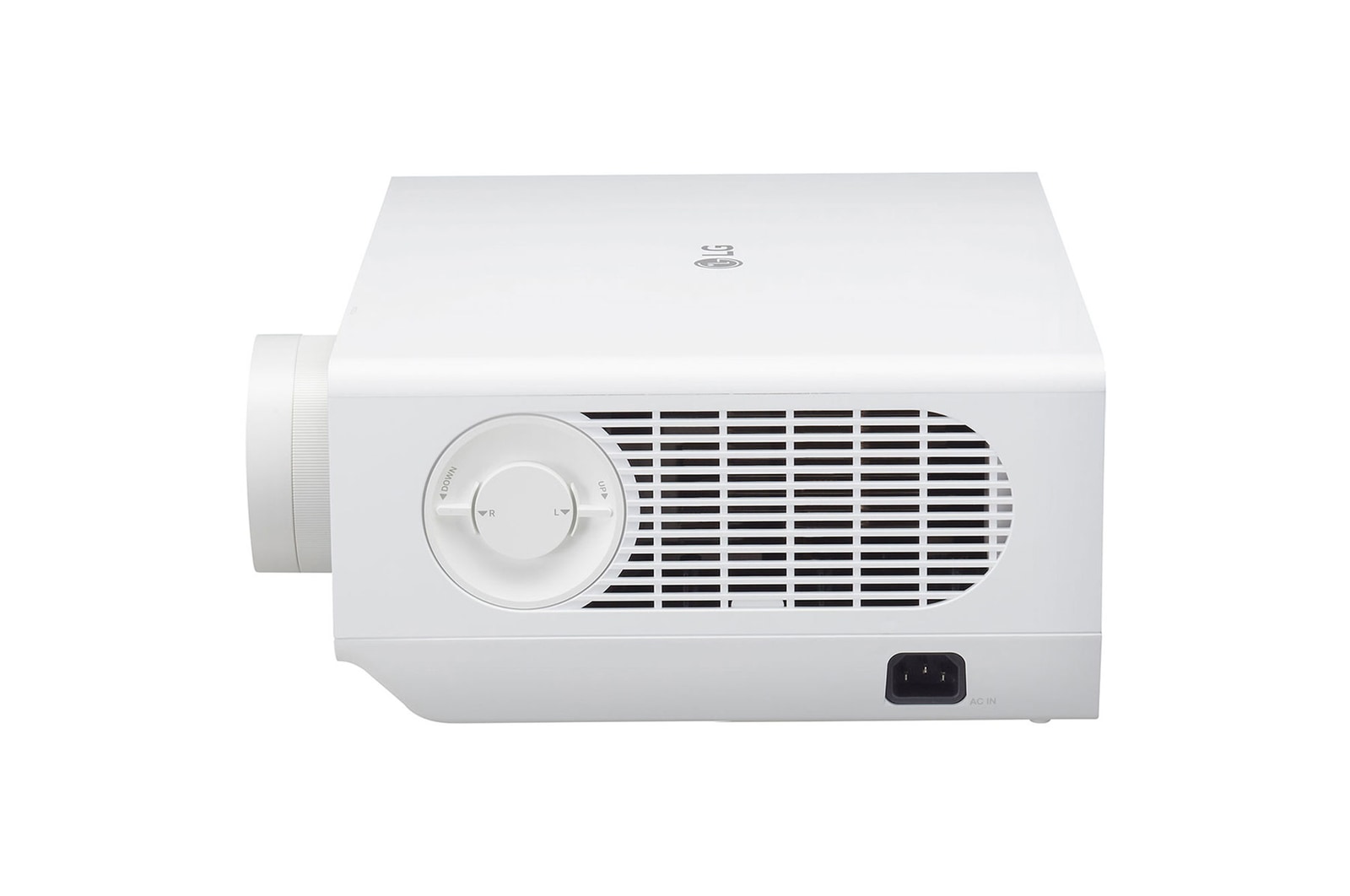 LG ProBeam 4K (3840x2160) Proyector Láser con brillo de 5000 lúmenes ANSI, Vue latérale gauche , BU50RG
