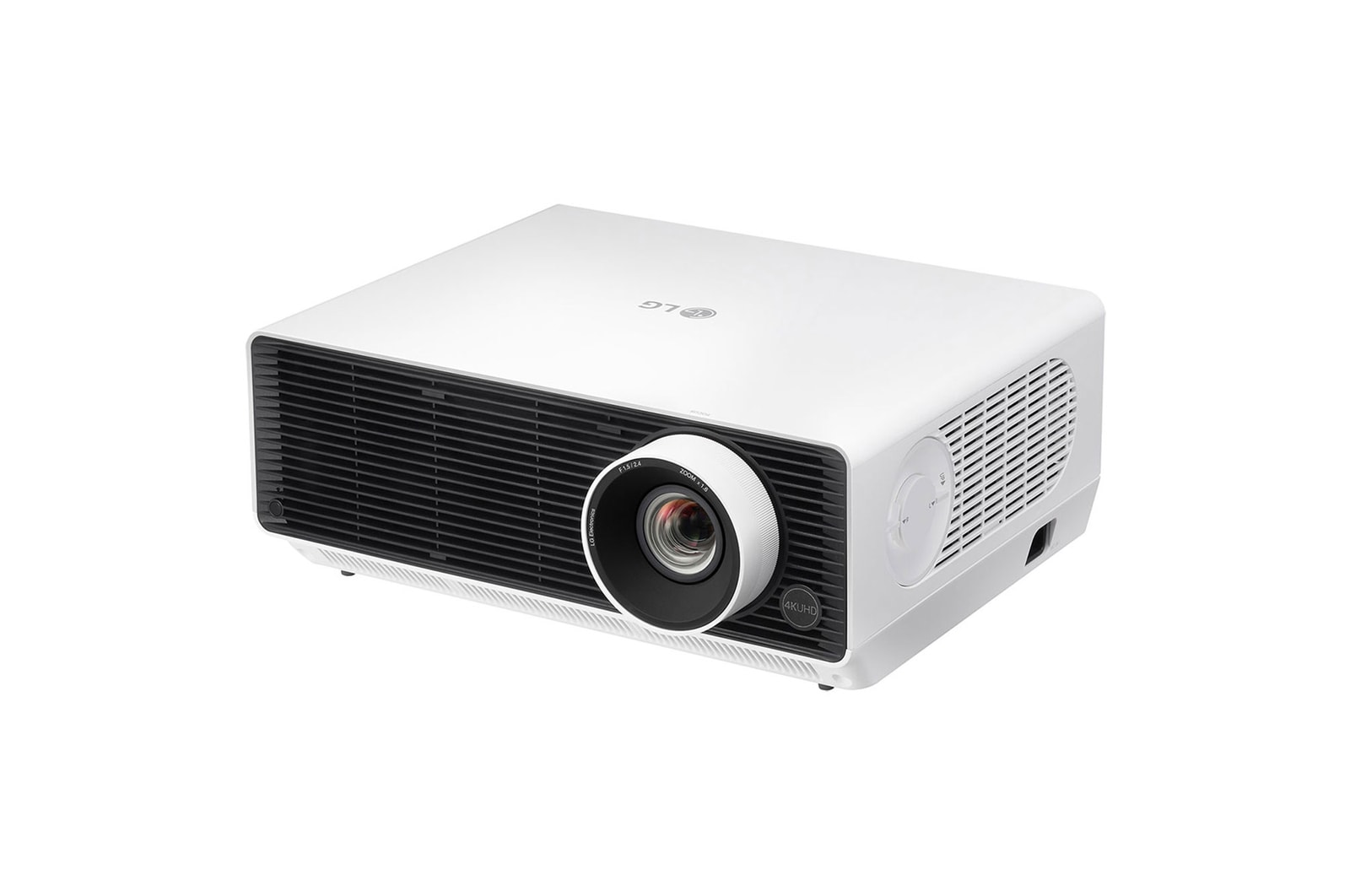 LG ProBeam 4K (3840x2160) Proyector Láser con brillo de 5000 lúmenes ANSI, -15 Degree Vue latérale, BU50RG
