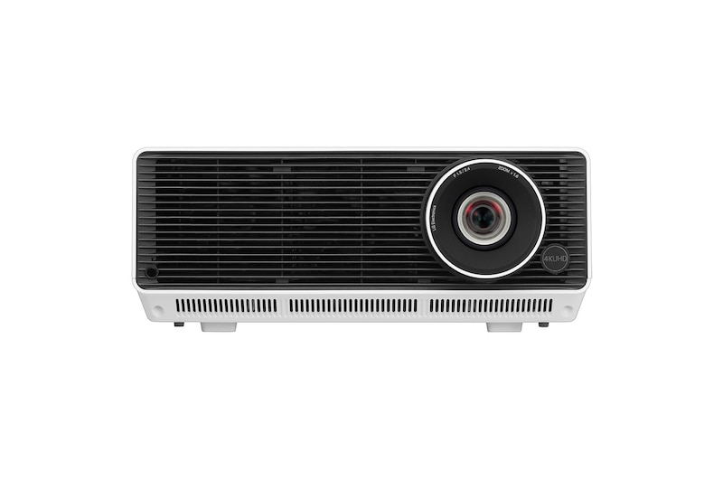 LG ProBeam 4K (3840x2160) Proyector Láser con brillo de 5000 lúmenes ANSI, Vue du dessus of Lense , BU50RG