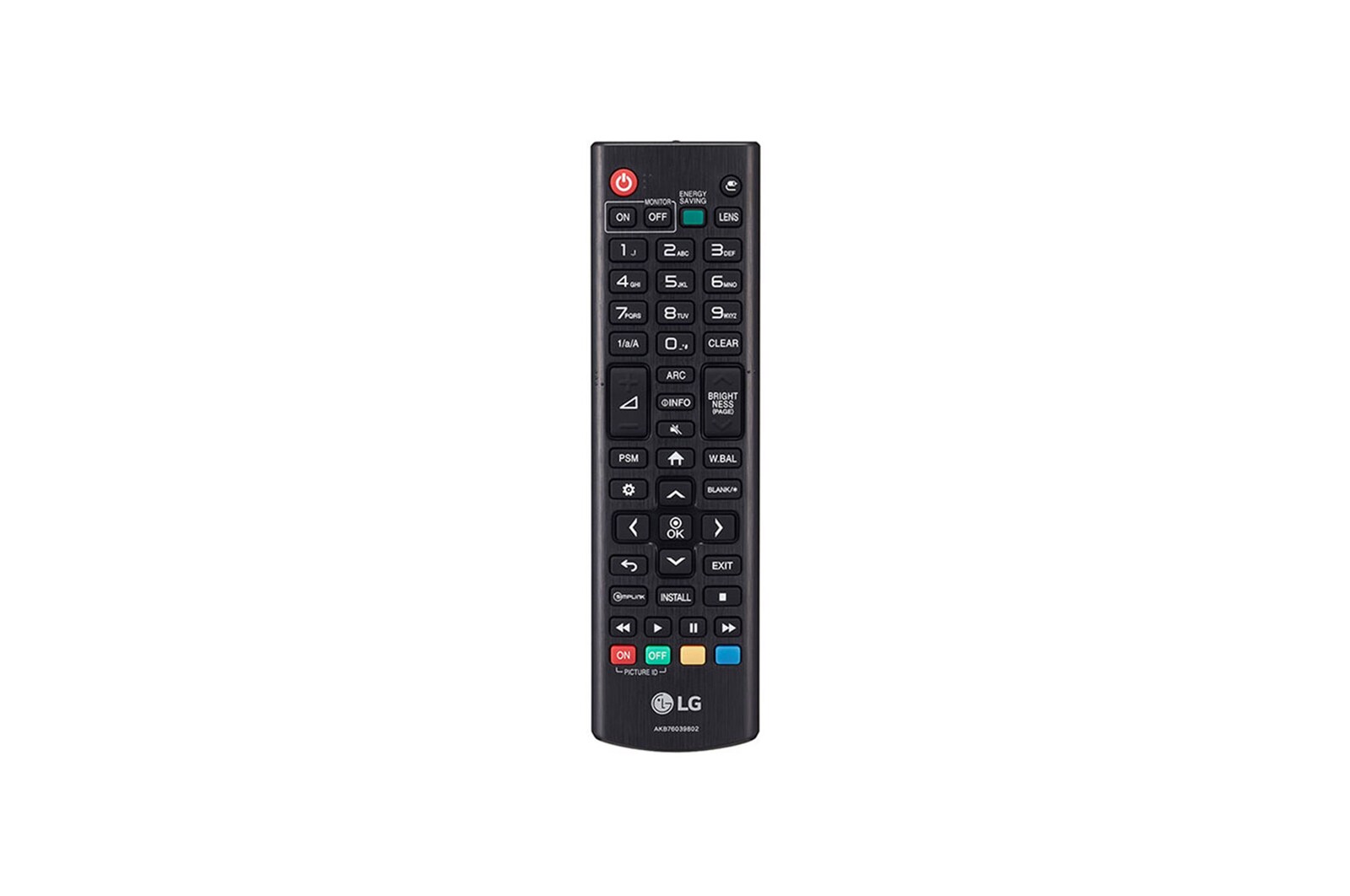 LG ProBeam 4K (3840x2160) Proyector Láser con brillo de 5000 lúmenes ANSI, remote vue de face, BU50RG