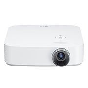 Vista frontal de Proyector portátil “Smart” el primer proyector con WI FI incluido PF50KS