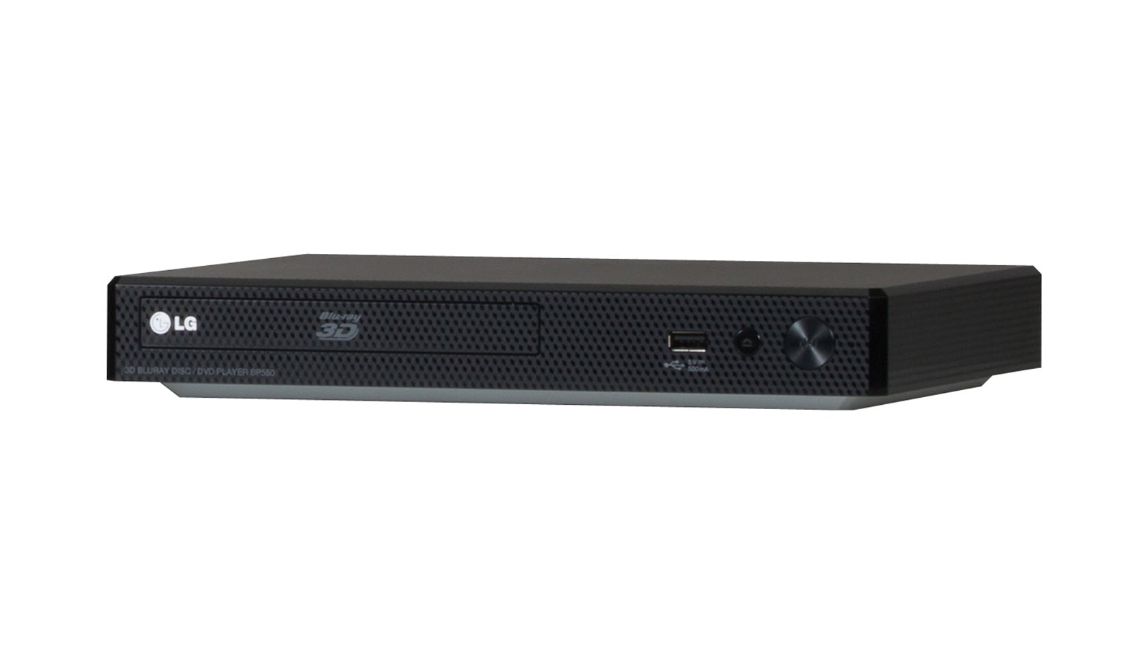 Vista frontal de Reproductor 3D Blu-ray™ /DVD con streaming inalámbrico BP550