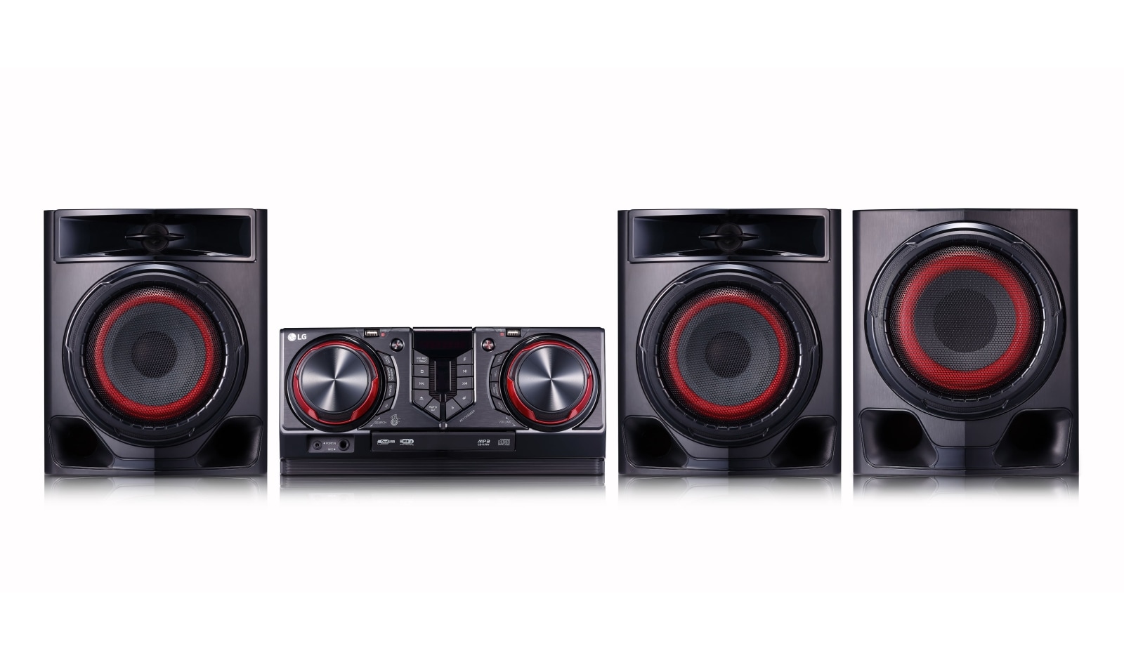 LG Minicomponente 720 Vatios - 2.1 CH CJ45, CJ45