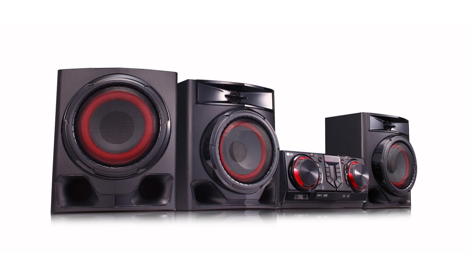 LG Minicomponente 720 Vatios - 2.1 CH CJ45, CJ45