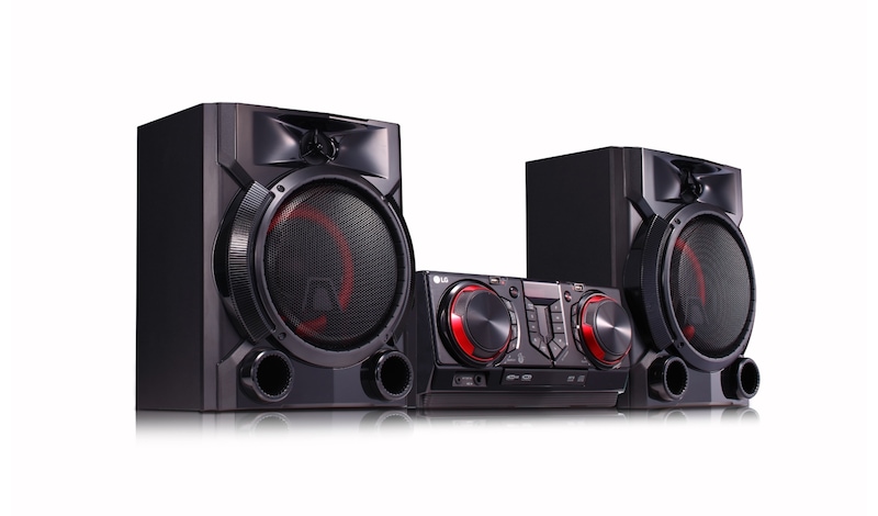 LG XBOOM CJ65 Mini componente 900 Vatios con - Bluetooth - Karaoke., CJ65