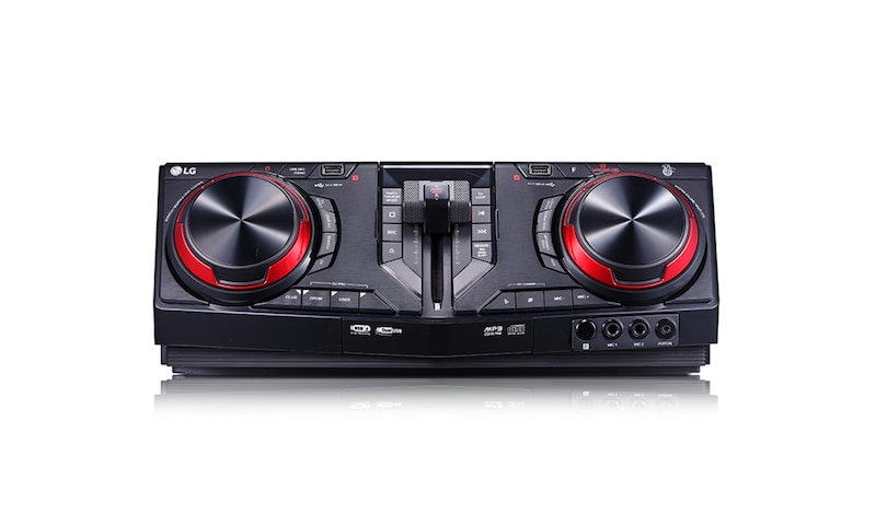 LG XBOOM CJ87 Mini Componente 2350 Vatios - CD - USB - AM/FM - Karaoke, CJ87