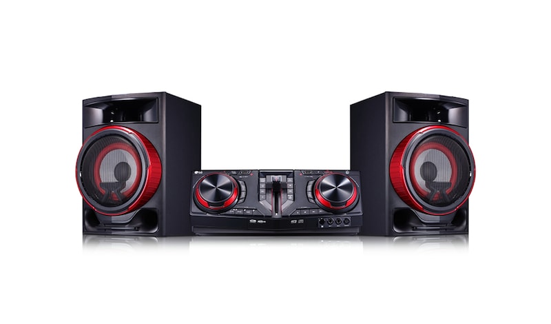 LG XBOOM CJ87 Mini Componente 2350 Vatios - CD - USB - AM/FM - Karaoke, CJ87