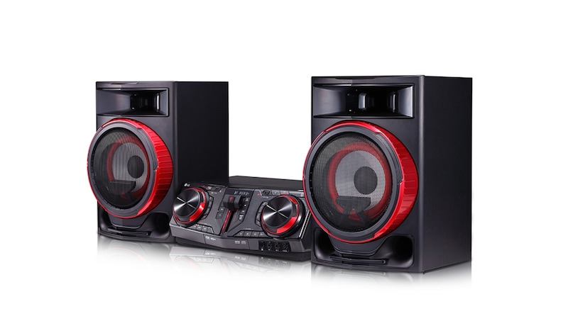 LG XBOOM CJ87 Mini Componente 2350 Vatios - CD - USB - AM/FM - Karaoke, CJ87