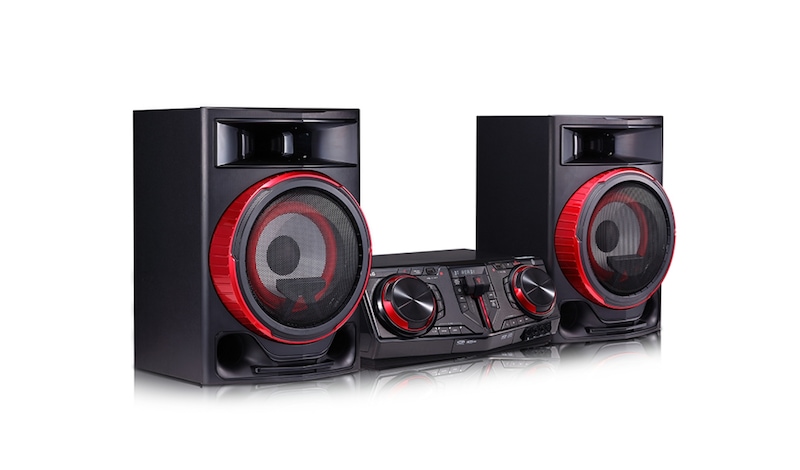 LG XBOOM CJ87 Mini Componente 2350 Vatios - CD - USB - AM/FM - Karaoke, CJ87