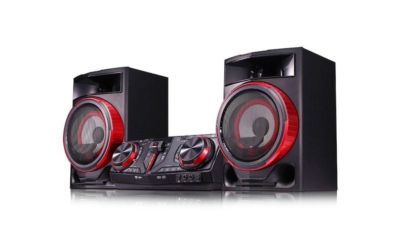 LG XBOOM CJ87 Mini Componente 2350 Vatios - CD - USB - AM/FM - Karaoke, CJ87