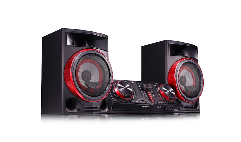 LG XBOOM CJ87 Mini Componente 2350 Vatios - CD - USB - AM/FM - Karaoke, CJ87