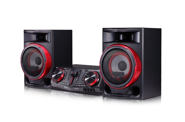 LG XBOOM CJ87 Mini Componente 2350 Vatios - CD - USB - AM/FM - Karaoke, CJ87