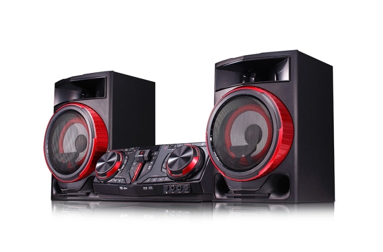 LG XBOOM CJ87 Mini Componente 2350 Vatios - CD - USB - AM/FM - Karaoke, CJ87