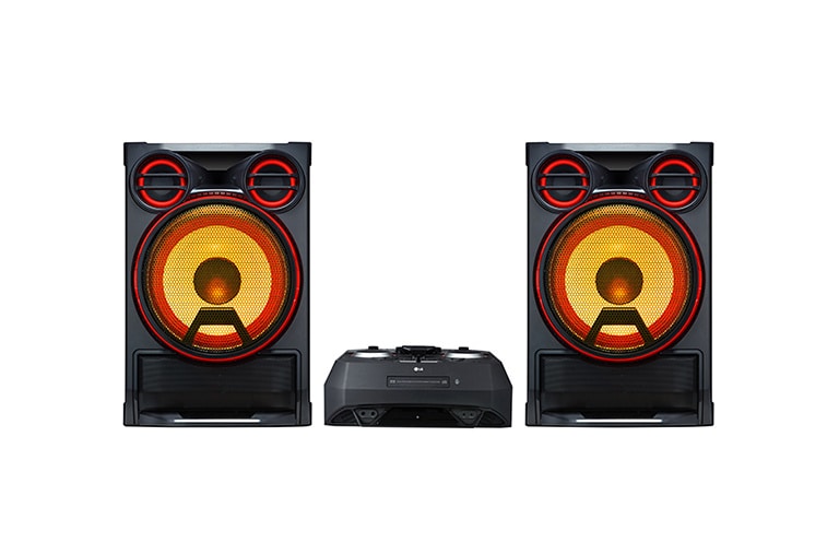 LG Minicomponente XBOOM CK99 | Sistema de entretenimiento Hi-Fi de 5000 W con creador de karaoke, CK99
