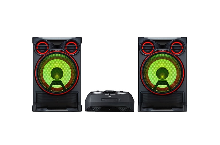 LG Minicomponente XBOOM CK99 | Sistema de entretenimiento Hi-Fi de 5000 W con creador de karaoke, CK99