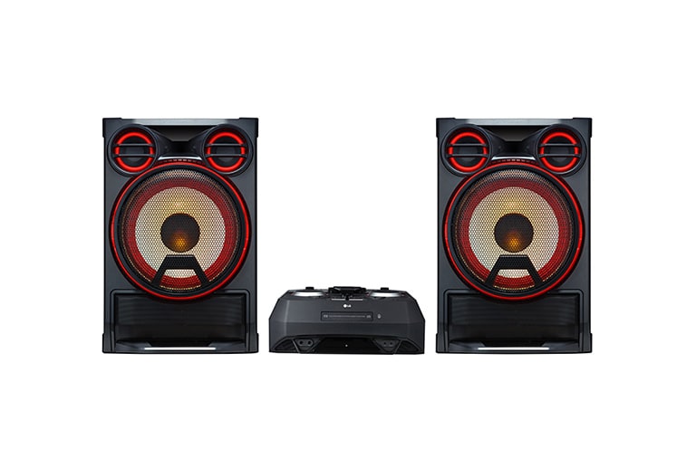 LG Minicomponente XBOOM CK99 | Sistema de entretenimiento Hi-Fi de 5000 W con creador de karaoke, CK99
