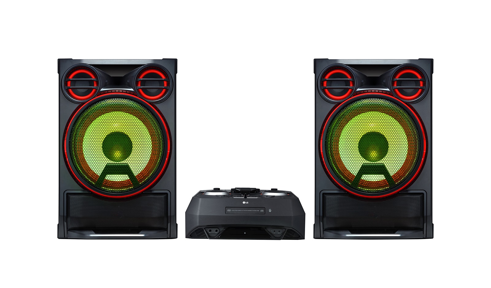 LG Minicomponente XBOOM CK99 | Sistema de entretenimiento Hi-Fi de 5000 W con creador de karaoke, CK99