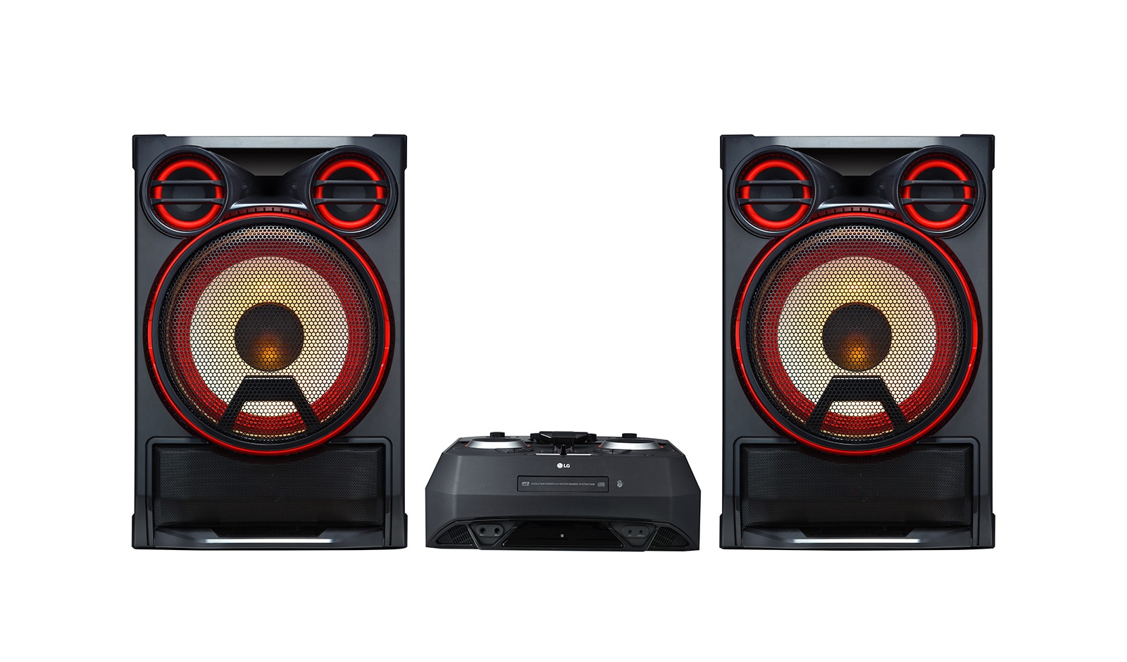 LG Minicomponente XBOOM CK99 | Sistema de entretenimiento Hi-Fi de 5000 W con creador de karaoke, CK99