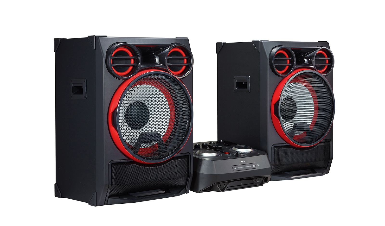 LG Minicomponente XBOOM CK99 | Sistema de entretenimiento Hi-Fi de 5000 W con creador de karaoke, CK99