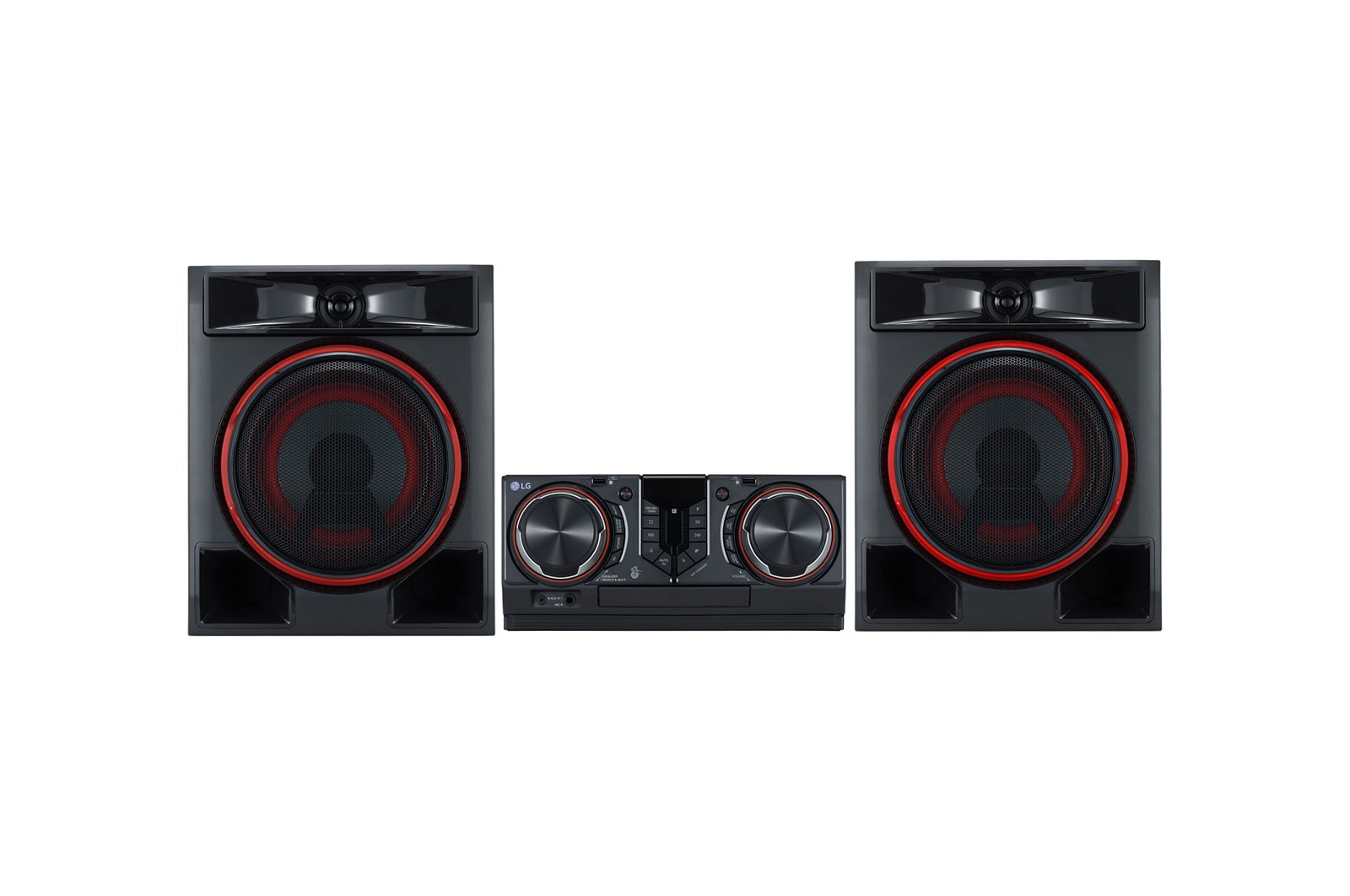 Vista frontal de Minicomponente XBOOM CL65 | 950W | Mini Audio | Multi Color lighting | Karaoke Star | Multi Bluetooth CL65